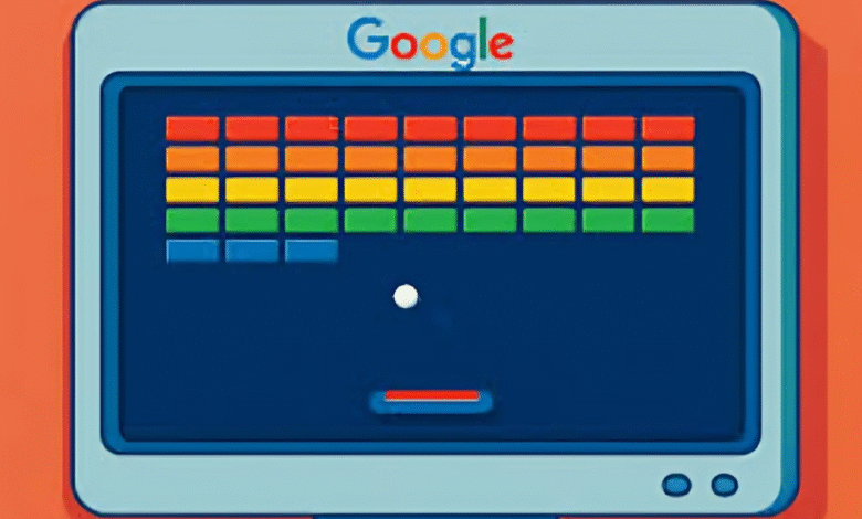 Google Block Breaker