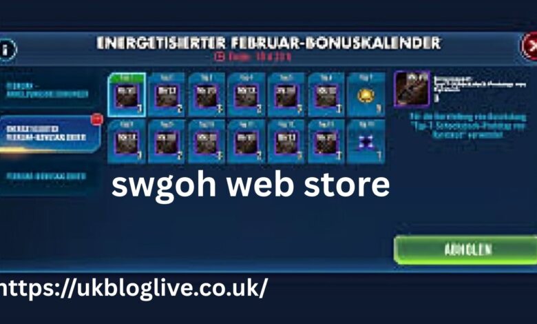 swgoh web store