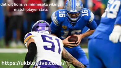 detroit lions vs minnesota vikings match player stats
